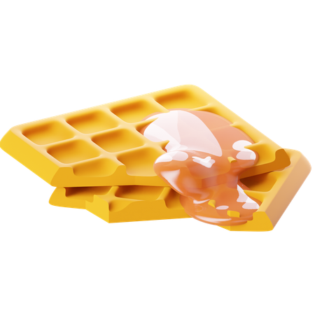 Gaufre  3D Icon