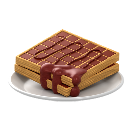 Gaufre  3D Icon