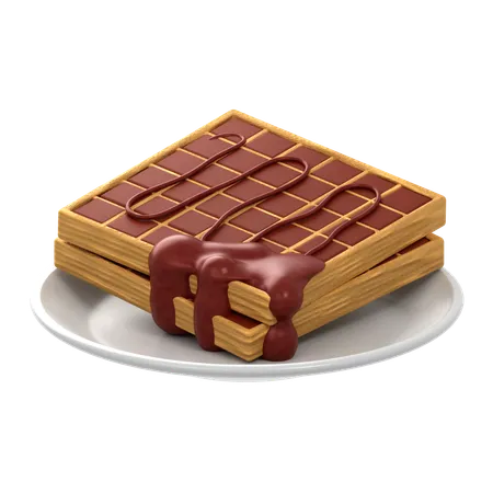 Gaufre  3D Icon