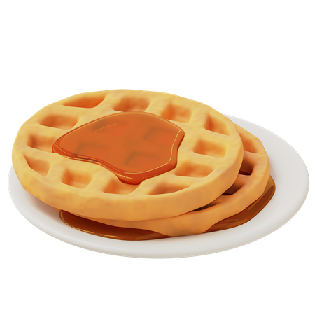 Gaufre  3D Icon