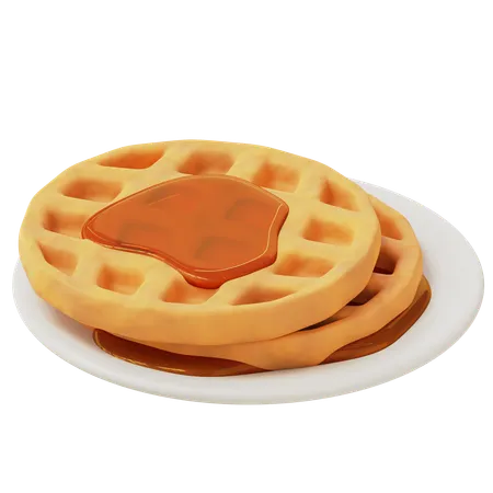 Gaufre  3D Icon