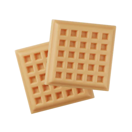 Gaufre  3D Icon