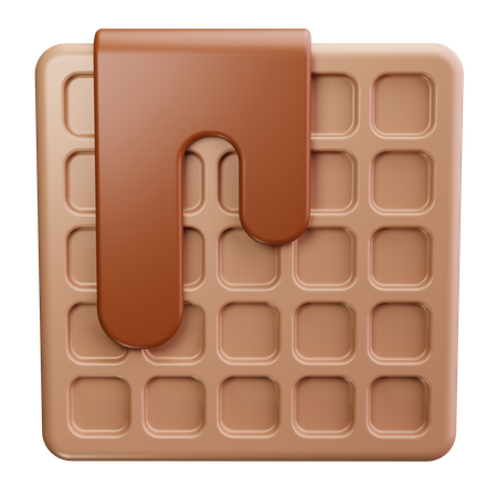 Gaufre  3D Icon