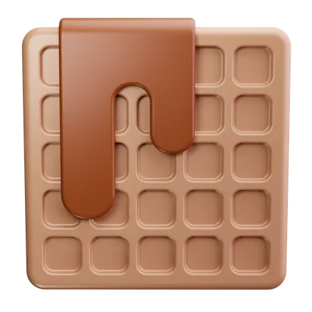 Gaufre  3D Icon