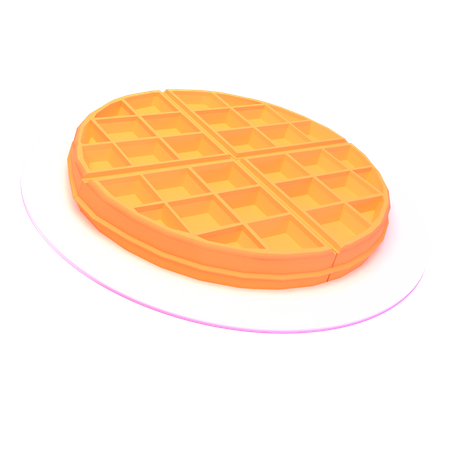 Gaufre  3D Icon