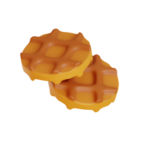 Gaufre  3D Icon