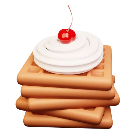 Gaufre  3D Icon