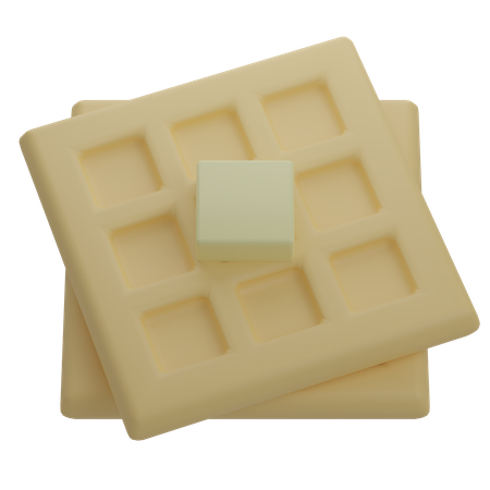 Gaufre  3D Icon