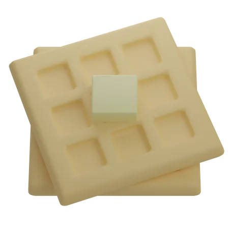 Gaufre  3D Icon