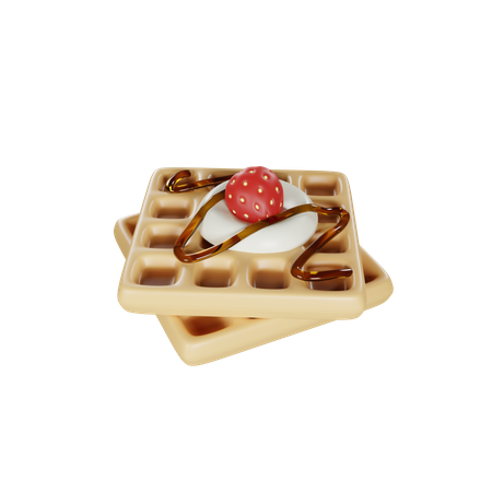 Gaufre  3D Icon