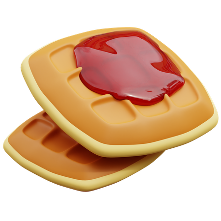 Gaufre  3D Icon