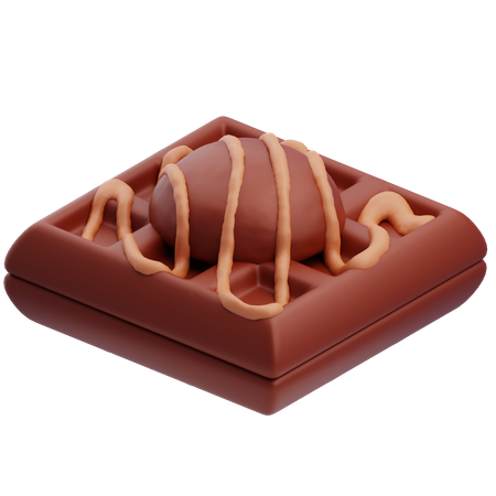 Gaufre  3D Icon