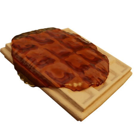 Gaufre  3D Icon