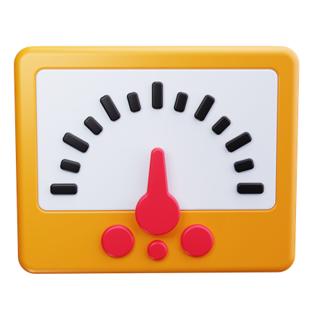 ゲージ  3D Icon
