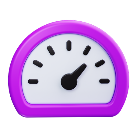 Gauge  3D Icon