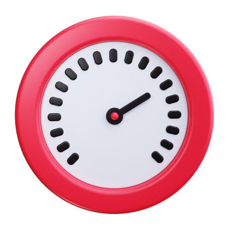 Gauge  3D Icon