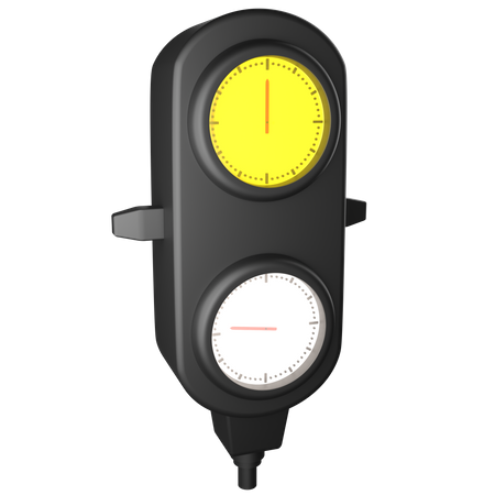 Gauge  3D Icon