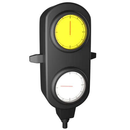 Gauge  3D Icon