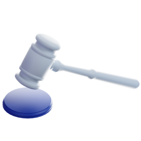 Gavel  3D Icon