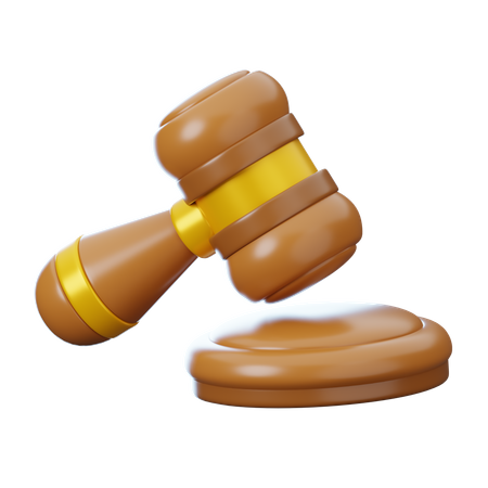 Gavel  3D Icon