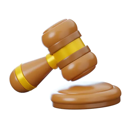 Gavel  3D Icon