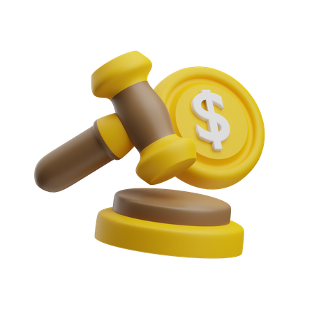 Gavel  3D Icon