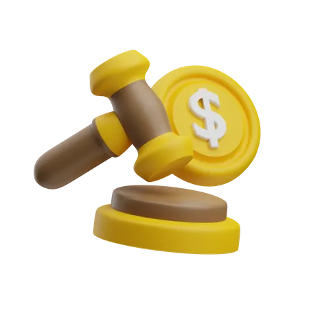 Gavel  3D Icon