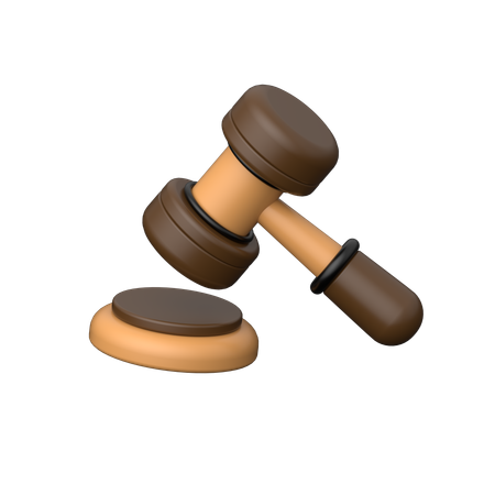 Gavel  3D Icon