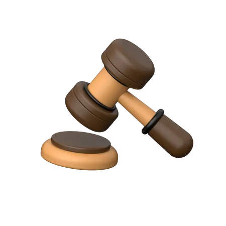 Gavel  3D Icon