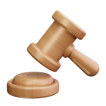 Gavel  3D Icon