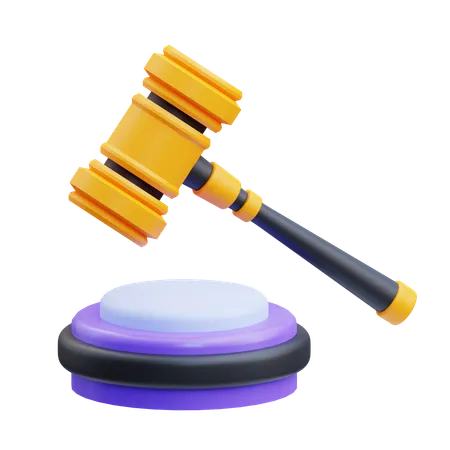 Gavel  3D Icon