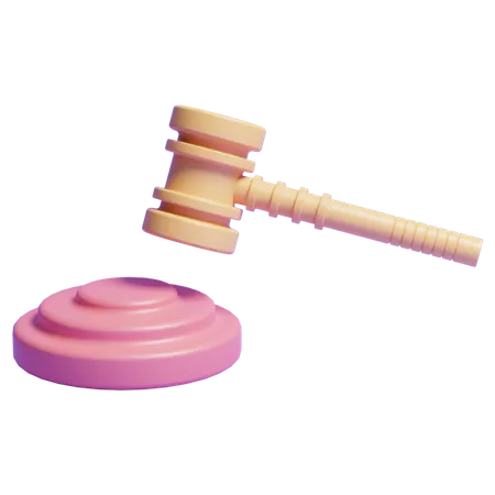 Gavel  3D Icon