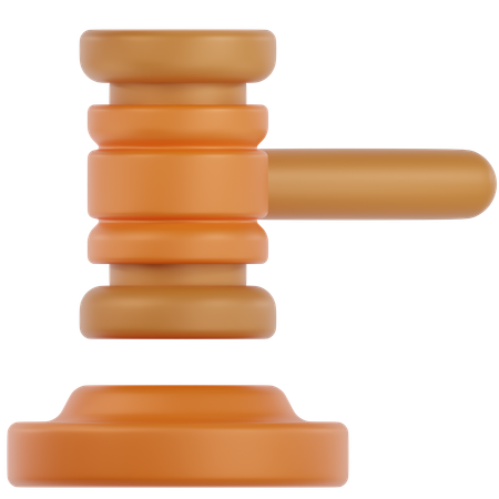 Gavel  3D Icon