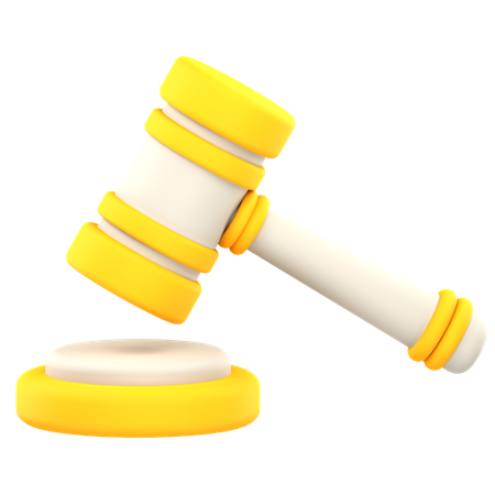 Gavel  3D Icon