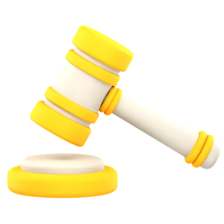 Gavel  3D Icon