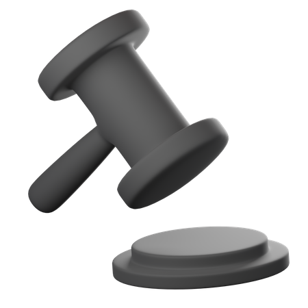 Gavel  3D Icon