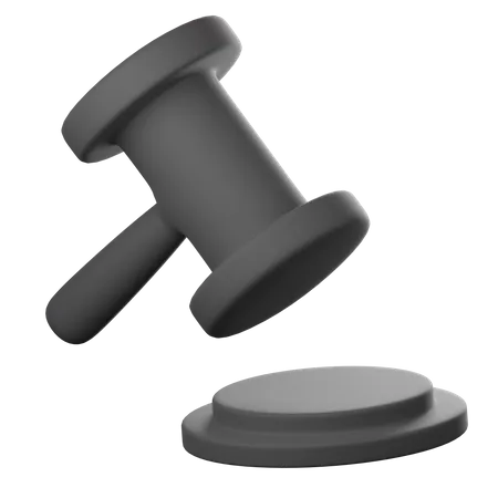 Gavel  3D Icon