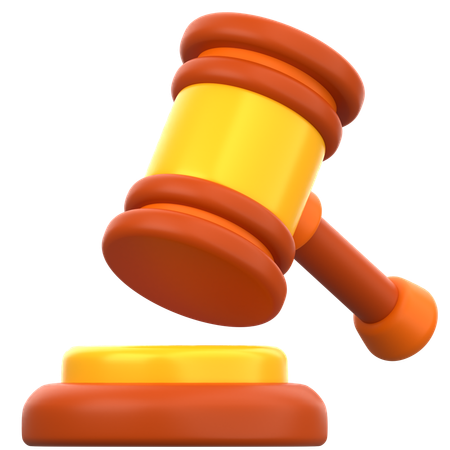 Gavel  3D Icon