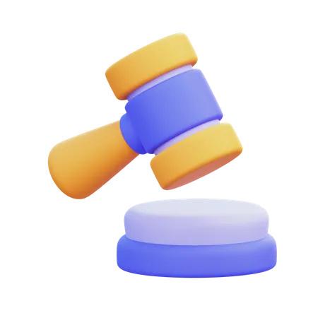 Gavel  3D Icon