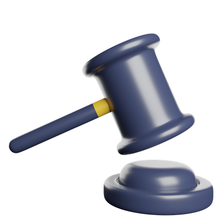 Gavel  3D Icon