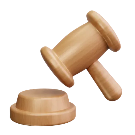 Gavel  3D Icon