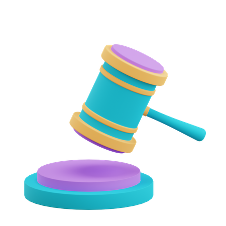 Gavel  3D Icon