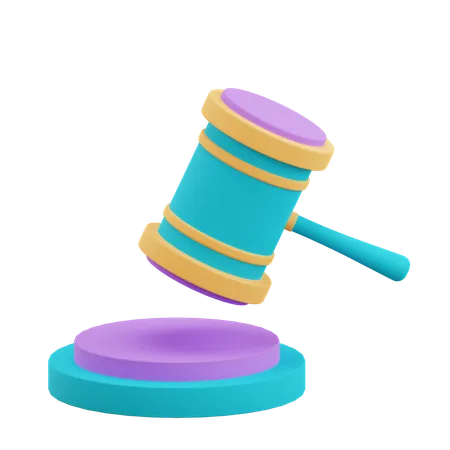 Gavel  3D Icon