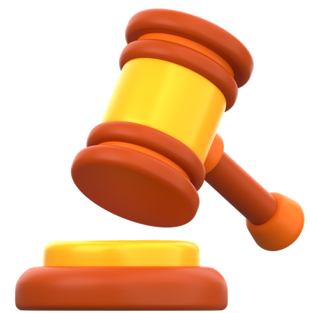 Gavel  3D Icon