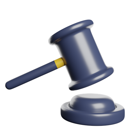 Gavel  3D Icon