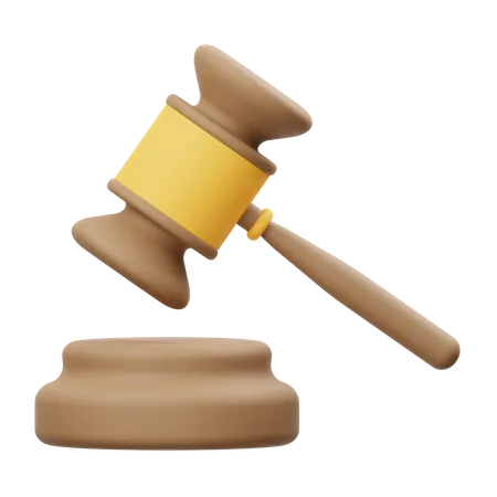 Gavel  3D Illustration