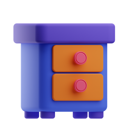 Gaveta de arquivo  3D Icon