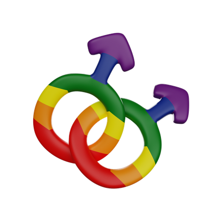 Gay Symbol  3D Icon