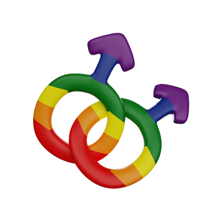 Gay Symbol  3D Icon