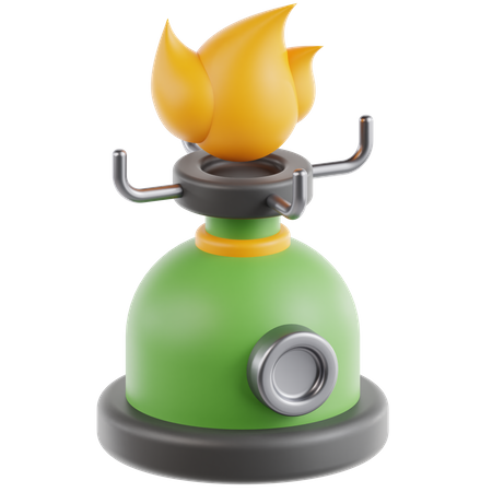 Gaz de camping  3D Icon